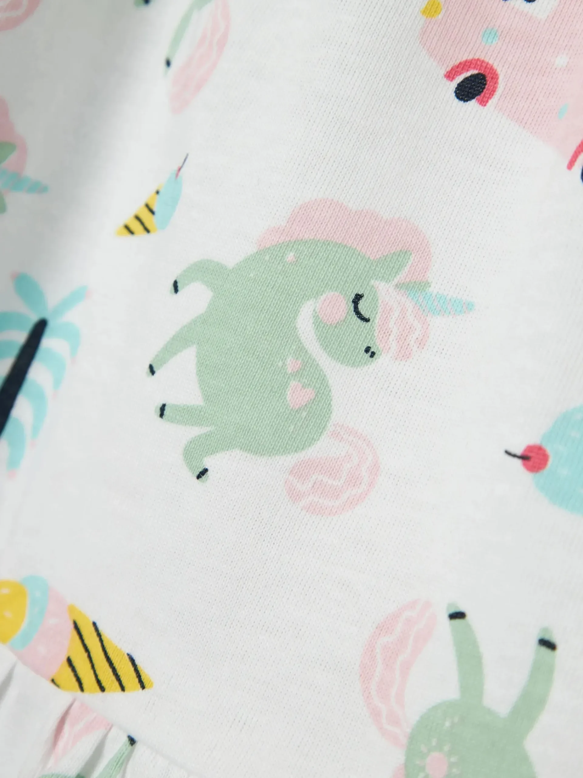 Kinder name it Mädchen Kleid mit Minimalprint