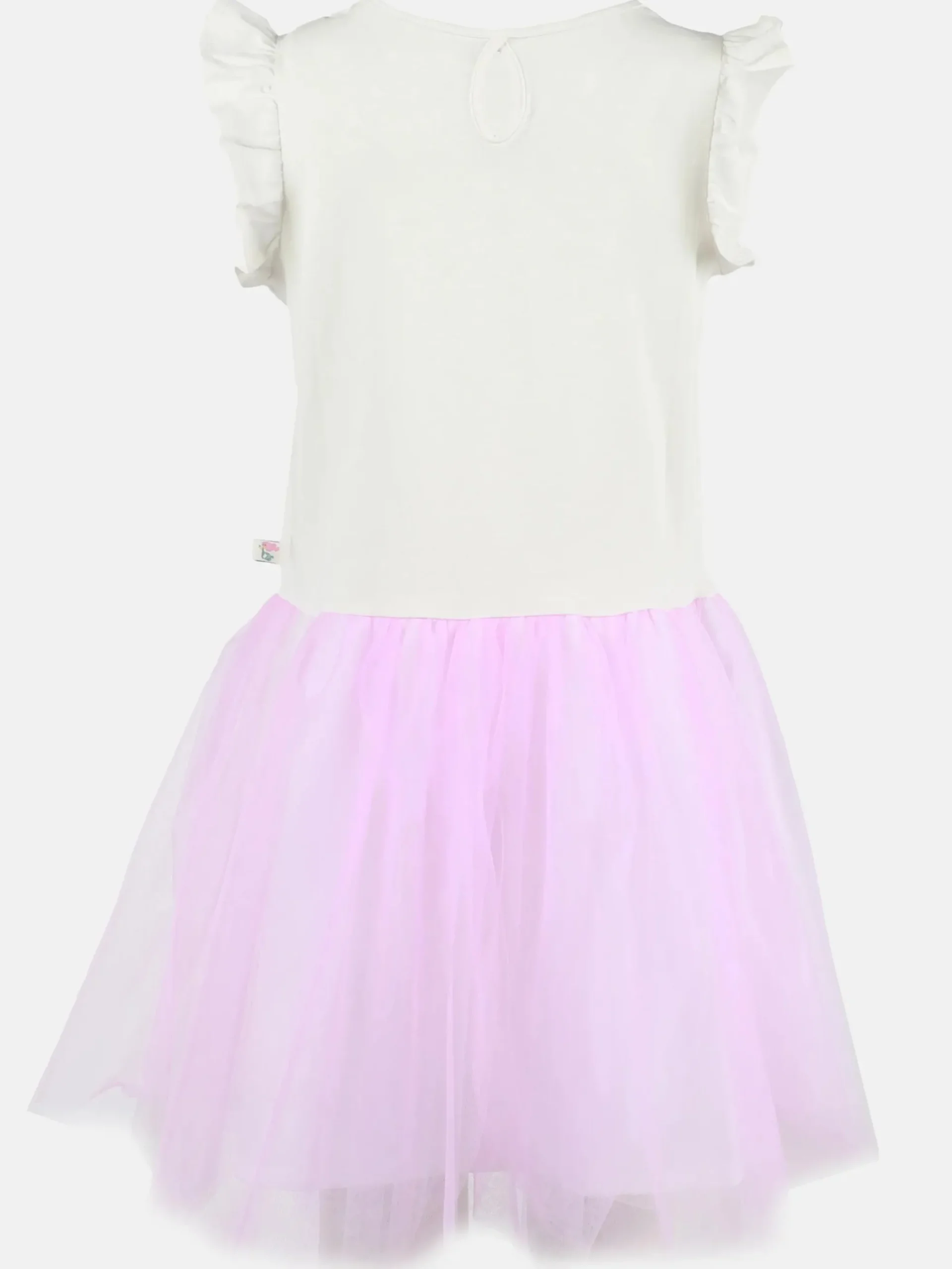 Kinder Bubble Gum Mädchen Kleid mit Paillettenherz und Tüllrock