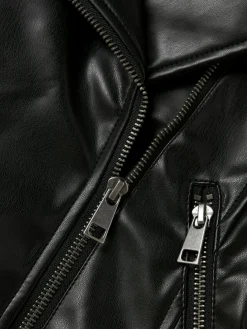 Kinder name it Mädchen Kunstlederjacke