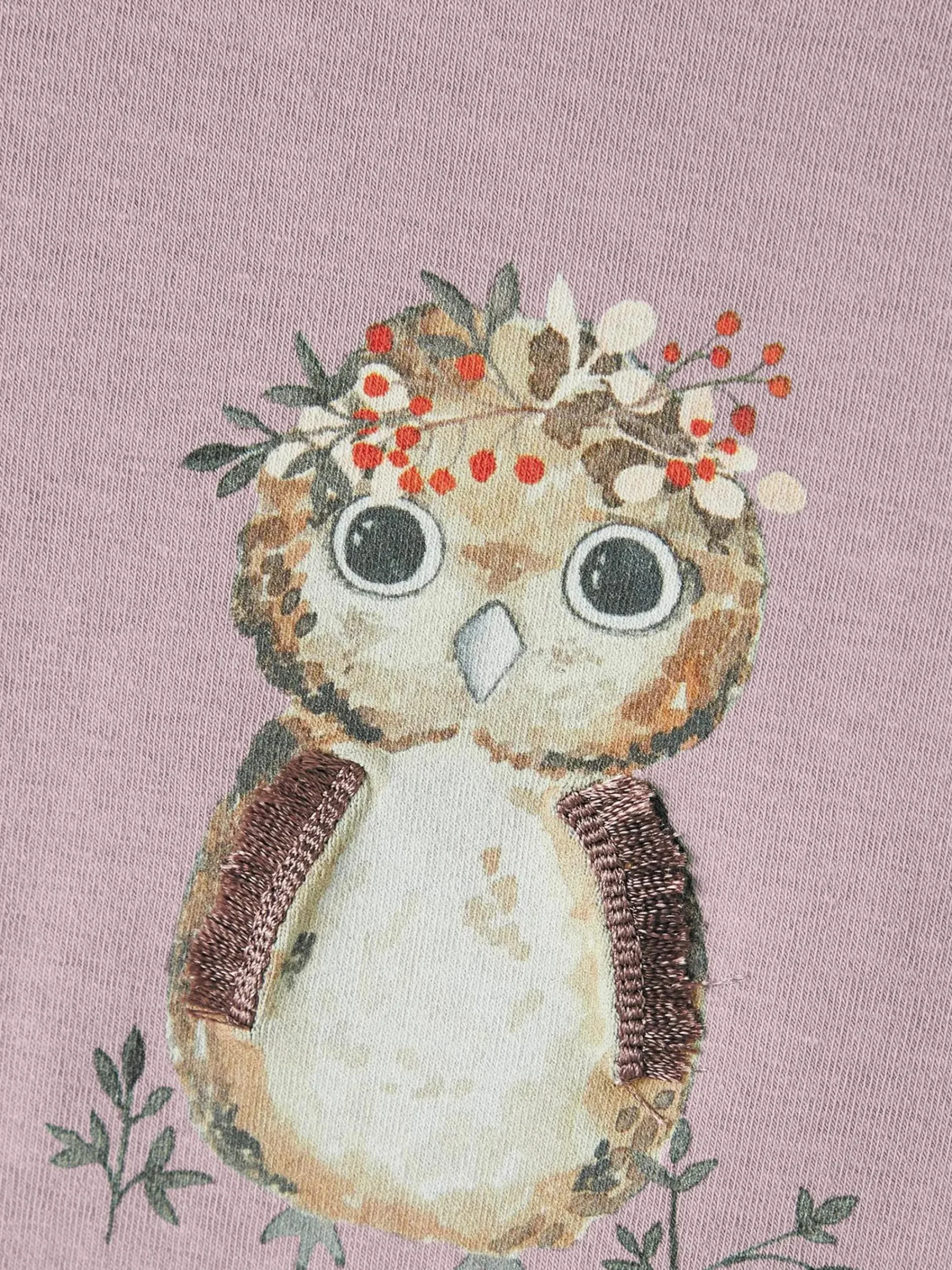 Kinder name it Mädchen Langarmshirt mit Print