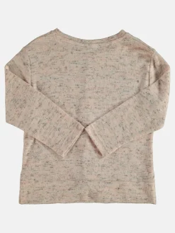 Kinder Stop + Go Mädchen Leichtstrickpullover in melierter Optik