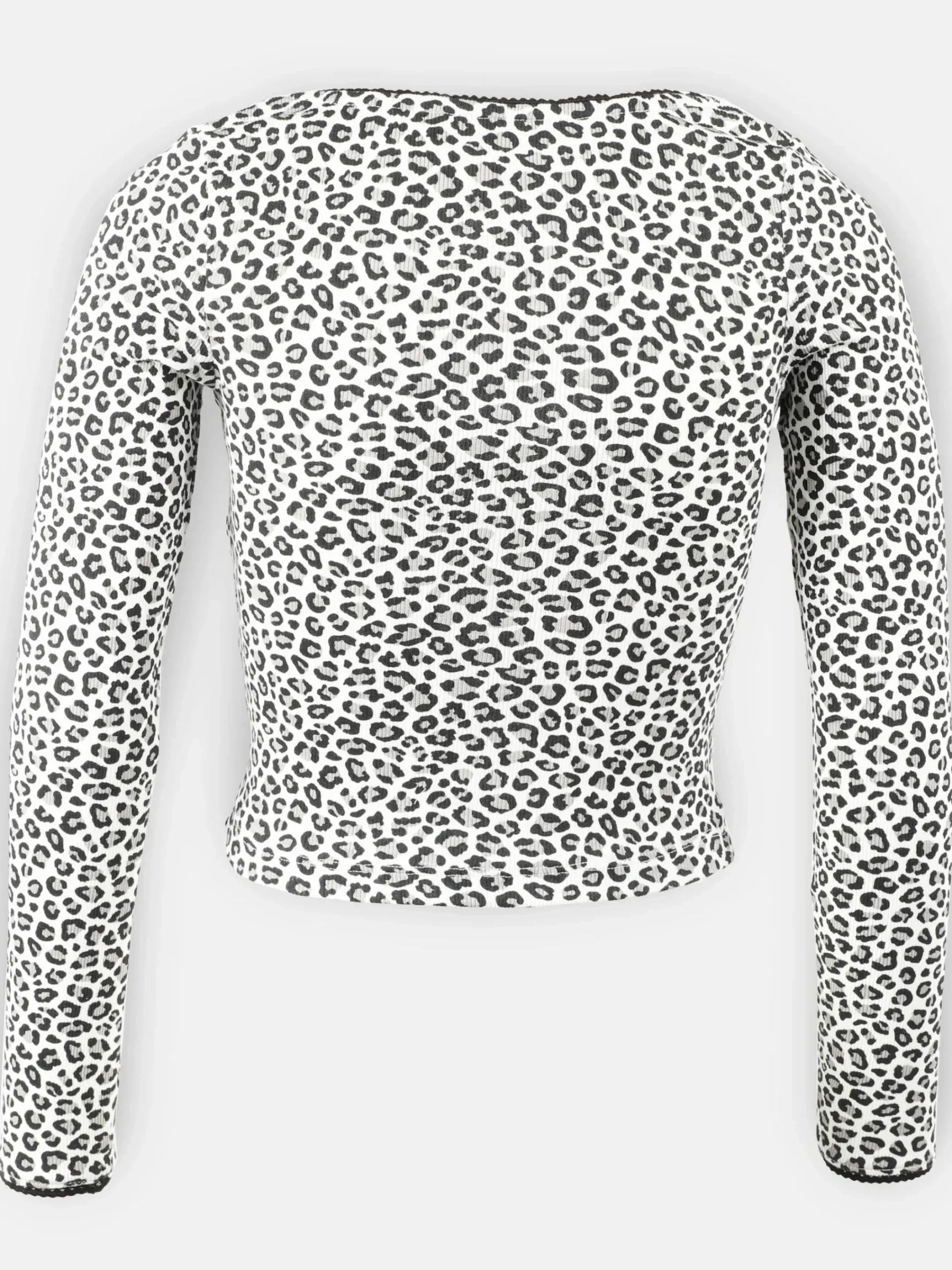 Kinder One Way Mädchen Longsleeve im Leoprint