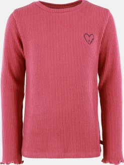 Kinder Stop + Go Mädchen Longsleeve in Ripp