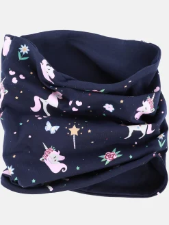 Kinder Bubble Gum Mädchen Loopschal wendbar