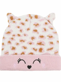 Kinder One Way Mädchen Mütze mit aufgesticktem Gesicht