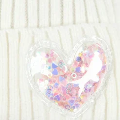 Kinder Stop + Go Mädchen Mütze mit Glitterpatch