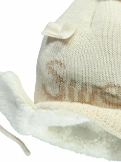 Kinder Bubble Gum Mädchen Mütze mit Schleife und Bommel