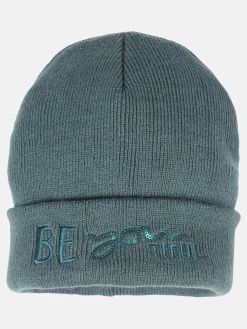 Kinder Stop + Go Mädchen Mütze mit Stickerei und Pailletten