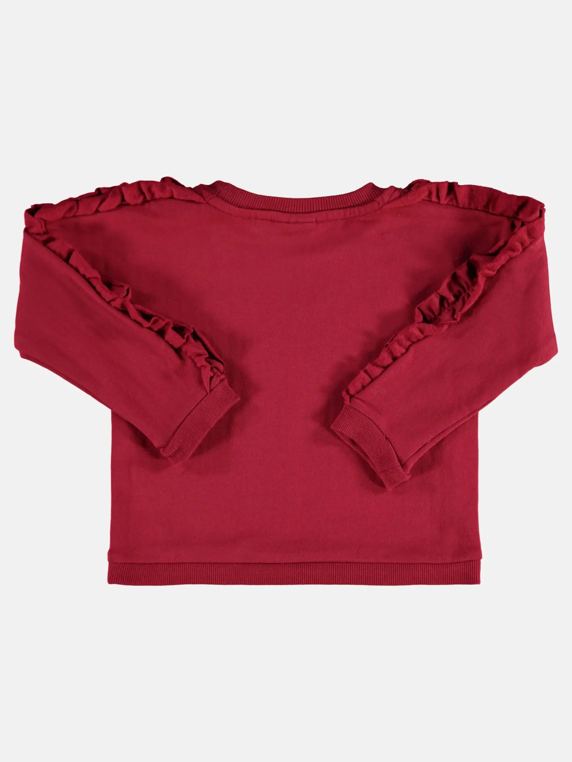 Kinder Stop + Go Mädchen Pullover mit Rüschenbesatz am Ärmel