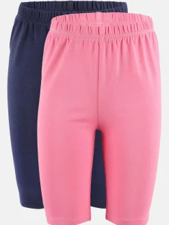 Kinder Stop + Go Mädchen Radler Leggings im Doppelpack