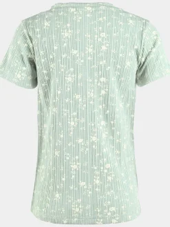 Kinder Stop + Go Mädchen Ripp-Shirt mit Alloverprint