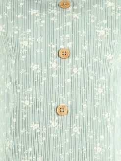 Kinder Stop + Go Mädchen Ripp-Shirt mit Alloverprint