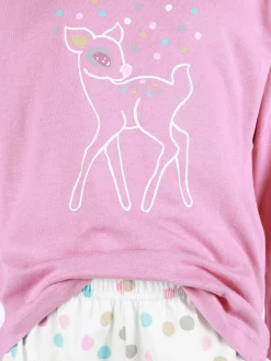 Kinder Stop + Go Mädchen Schlafanzug mit Frontprint