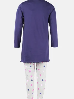 Kinder Stop + Go Mädchen Schlafanzug mit Herzchen