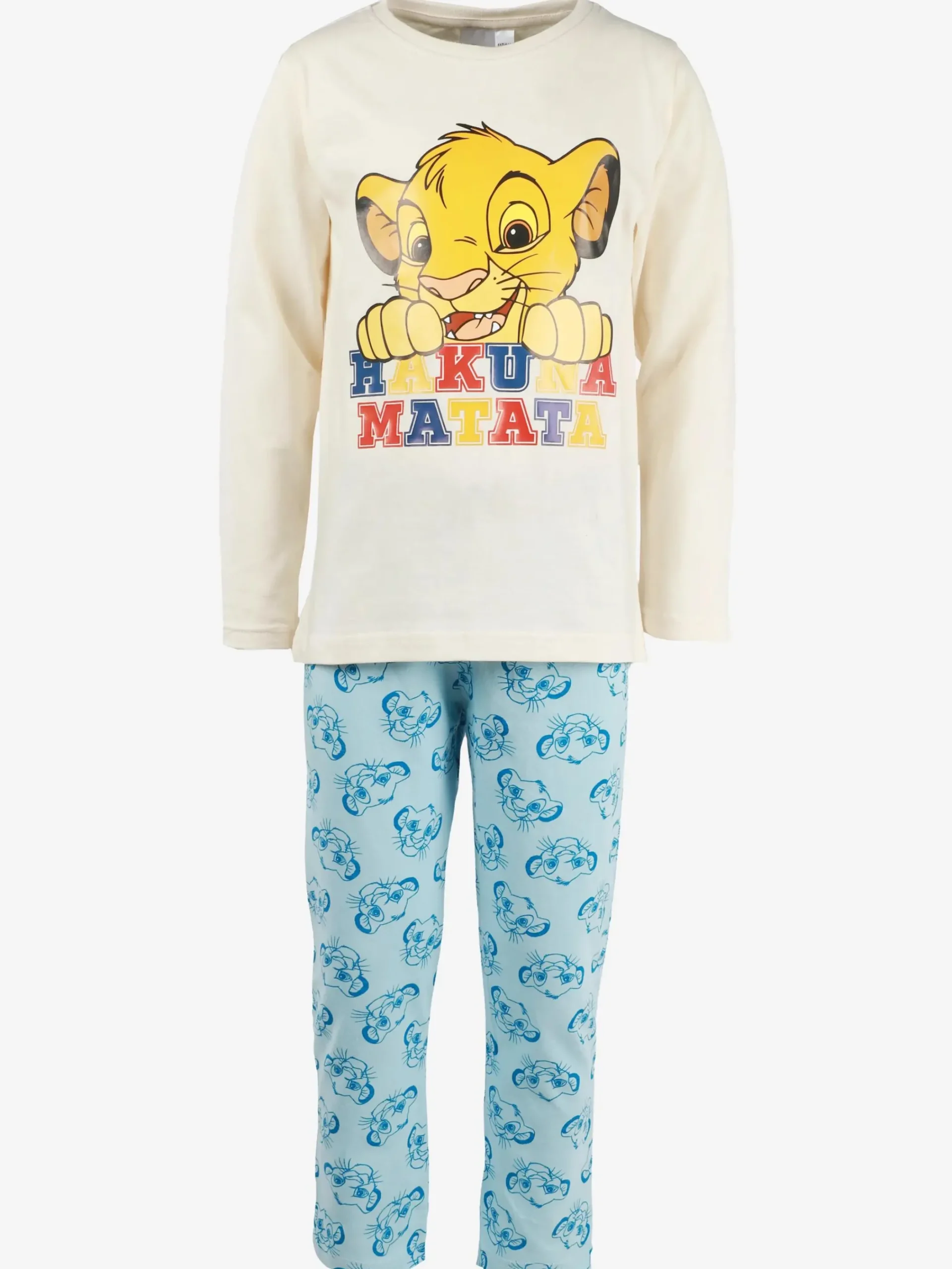 Kinder König der Löwen Mädchen Schlafanzug mit Motiv