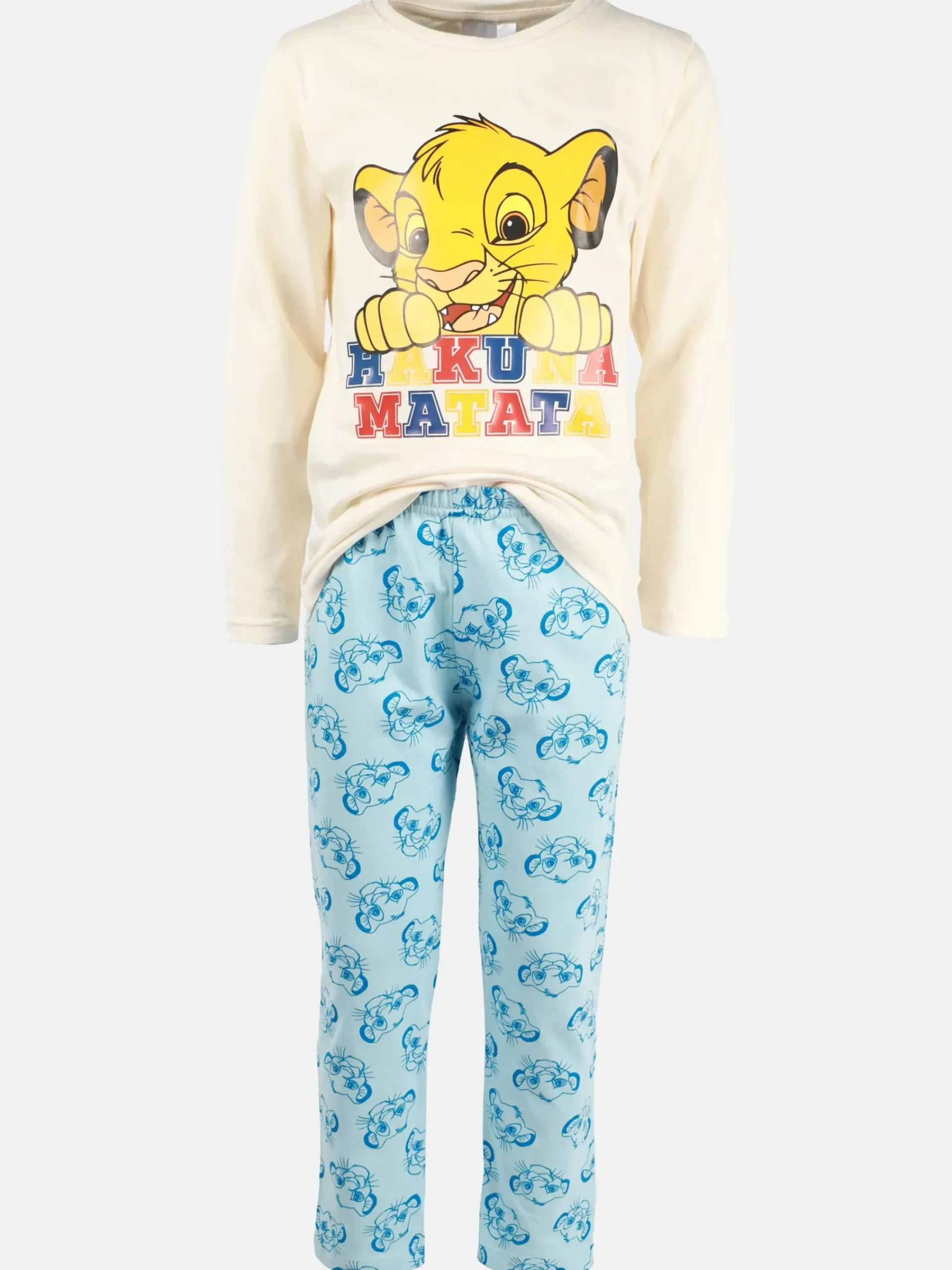Kinder König der Löwen Mädchen Schlafanzug mit Motiv