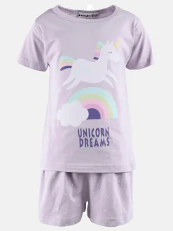 Kinder Stop + Go Mädchen Schlafshorty mit Print