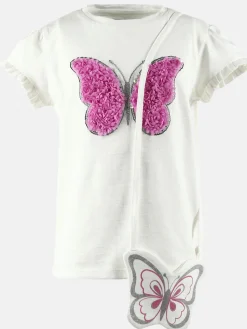 Kinder Bubble Gum Mädchen Set mit Schmetterlingsprint, 2tlg.