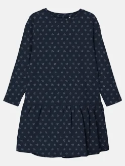 Kinder name it Mädchen Shirtkleid mit Alloverprint