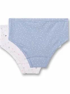 Kinder Sanetta Mädchen Slips im 2er-Pack