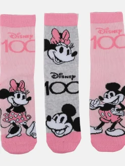 Kinder Minnie Mouse Mädchen Socken im 3er Pack