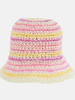 Kinder Bubble Gum Mädchen Sonnenhut mit Streifen