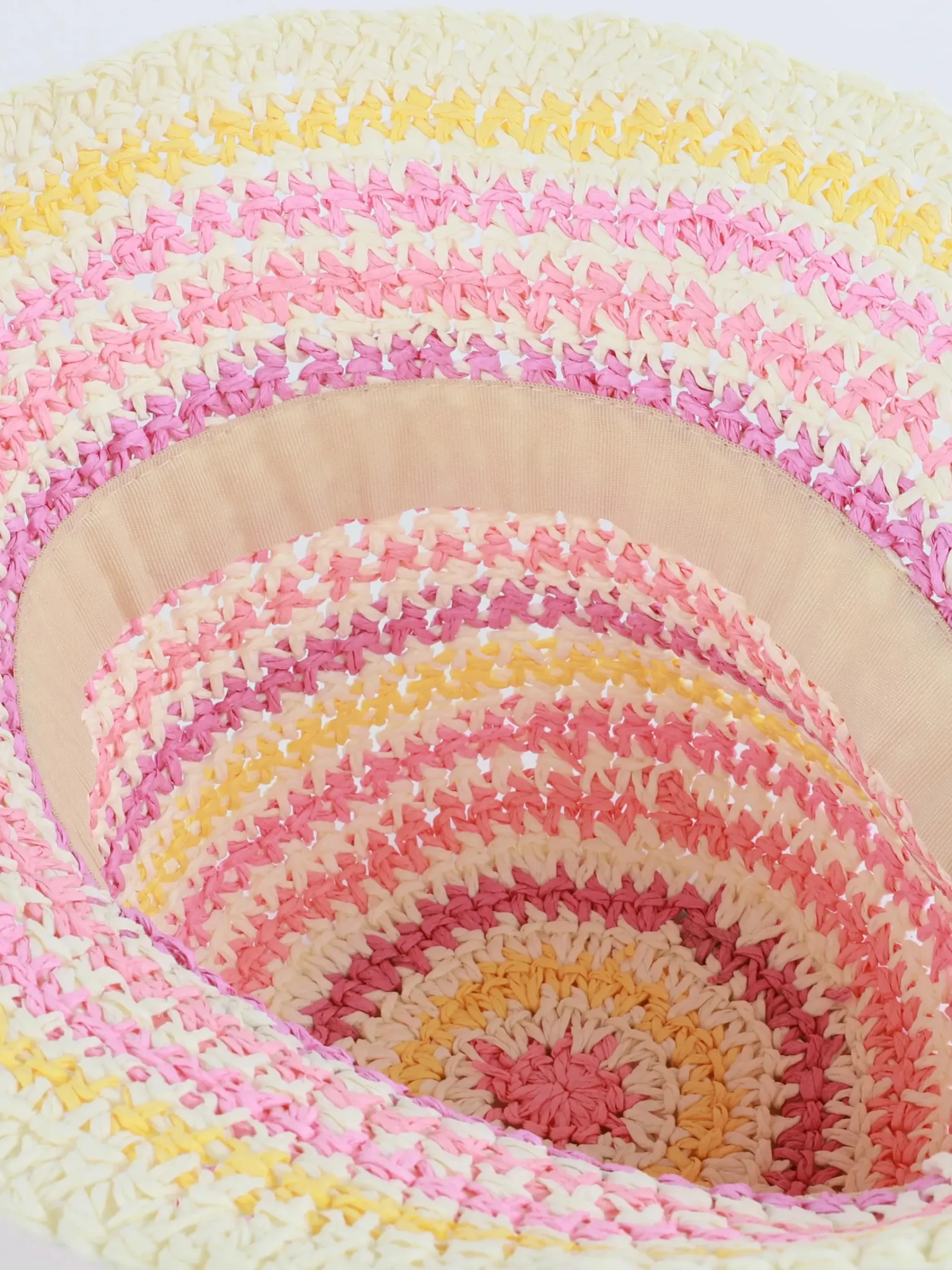 Kinder Bubble Gum Mädchen Sonnenhut mit Streifen