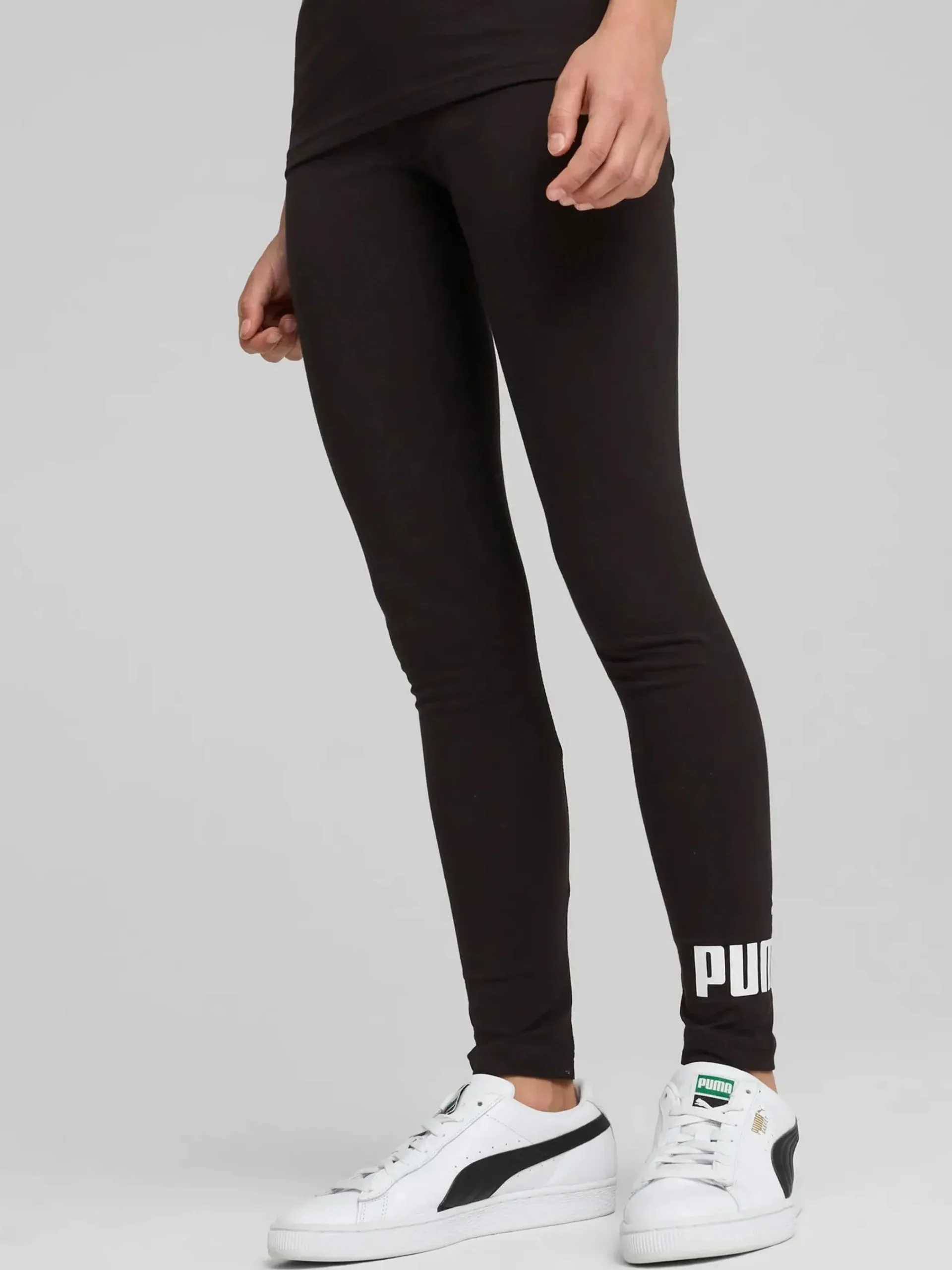 Kinder Puma Mädchen Sportleggings mit Logoprint