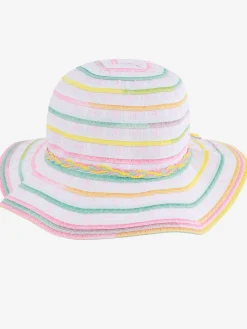 Kinder Bubble Gum Mädchen Stoffhut mit Kontraststreifen
