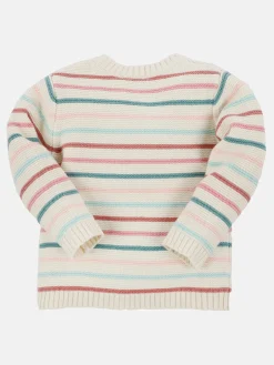 Kinder Bubble Gum Mädchen Strickpullover mit Streifen