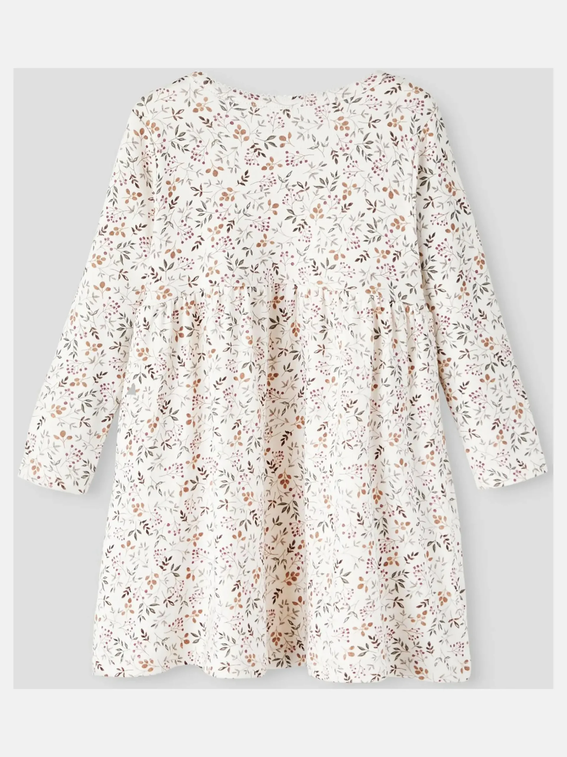 Kinder name it Mädchen Sweatkleid mit Alloverprint