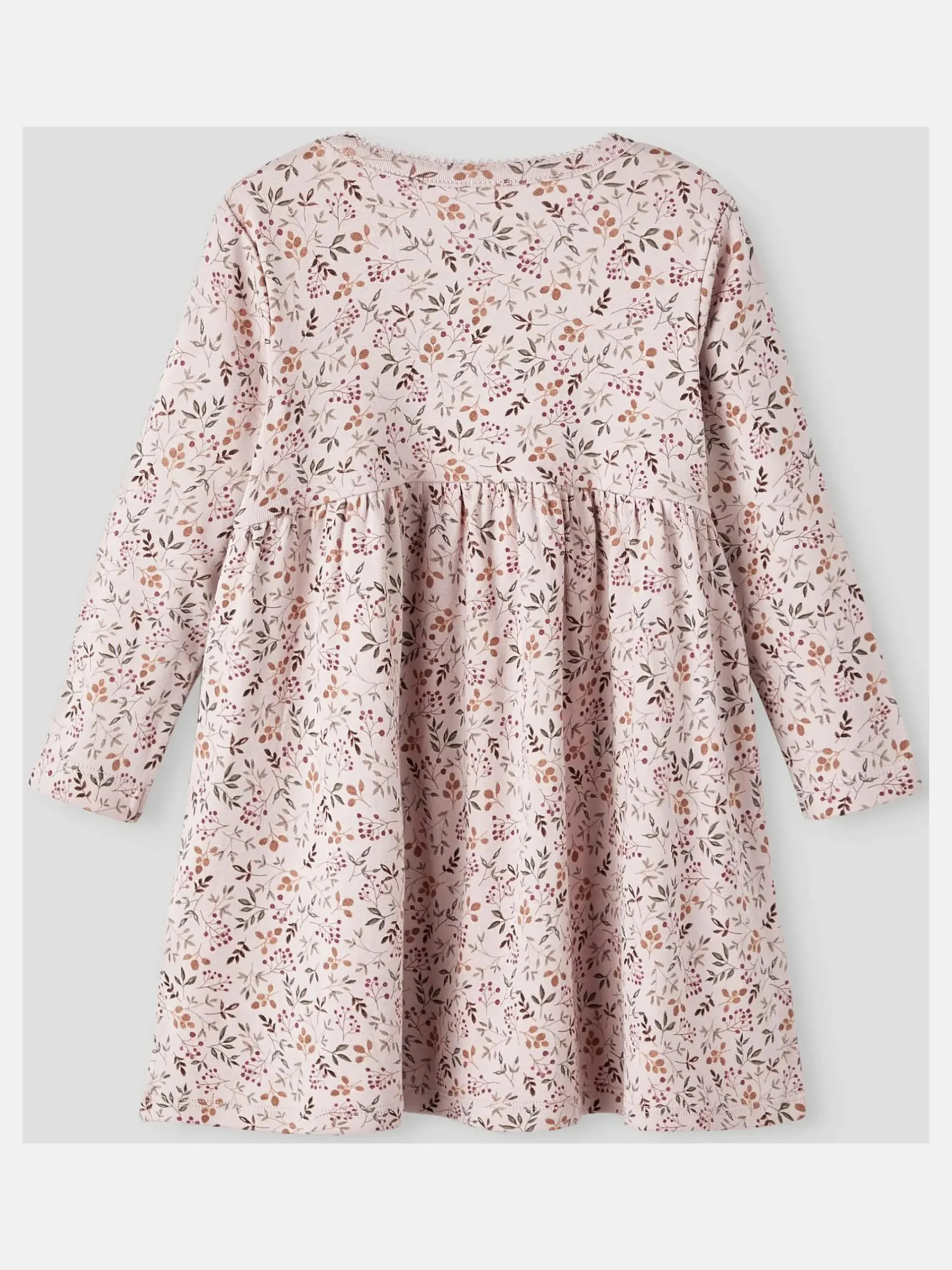 Kinder name it Mädchen Sweatkleid mit Alloverprint