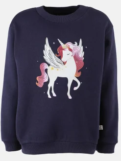 Kinder Bubble Gum Mädchen Sweatshirt mit Einhornmotiv