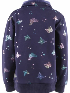 Kinder One Way Mädchen Sweatshirt mit Herzchenprint