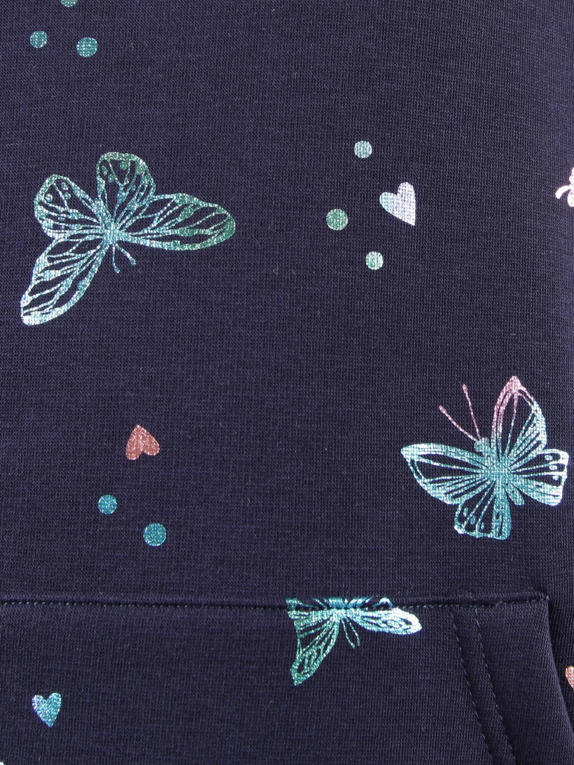 Kinder One Way Mädchen Sweatshirt mit Herzchenprint