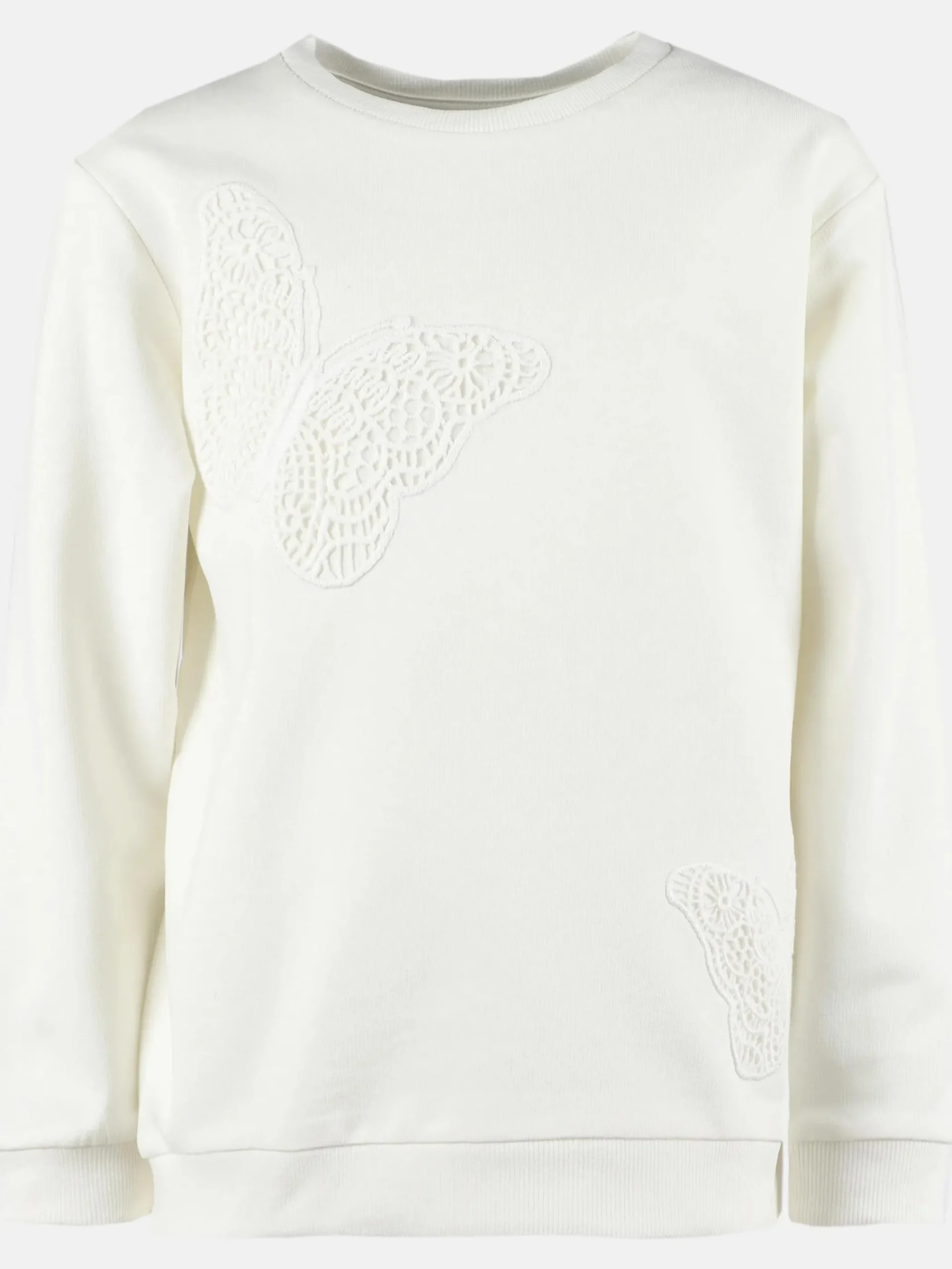 Kinder Bubble Gum Mädchen Sweatshirt mit Schmetterlings-Appliaktion