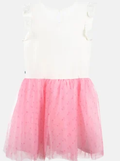 Kinder Stop + Go Mädchen Tüllkleid mit Glitzerprint und Wendepailletten