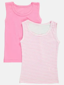 Kinder North Department Mädchen Unterhemd im 2er Pack