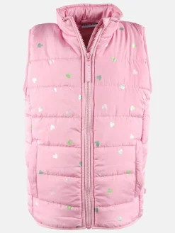 Kinder Stop + Go Mädchen Weste mit Alloverprint