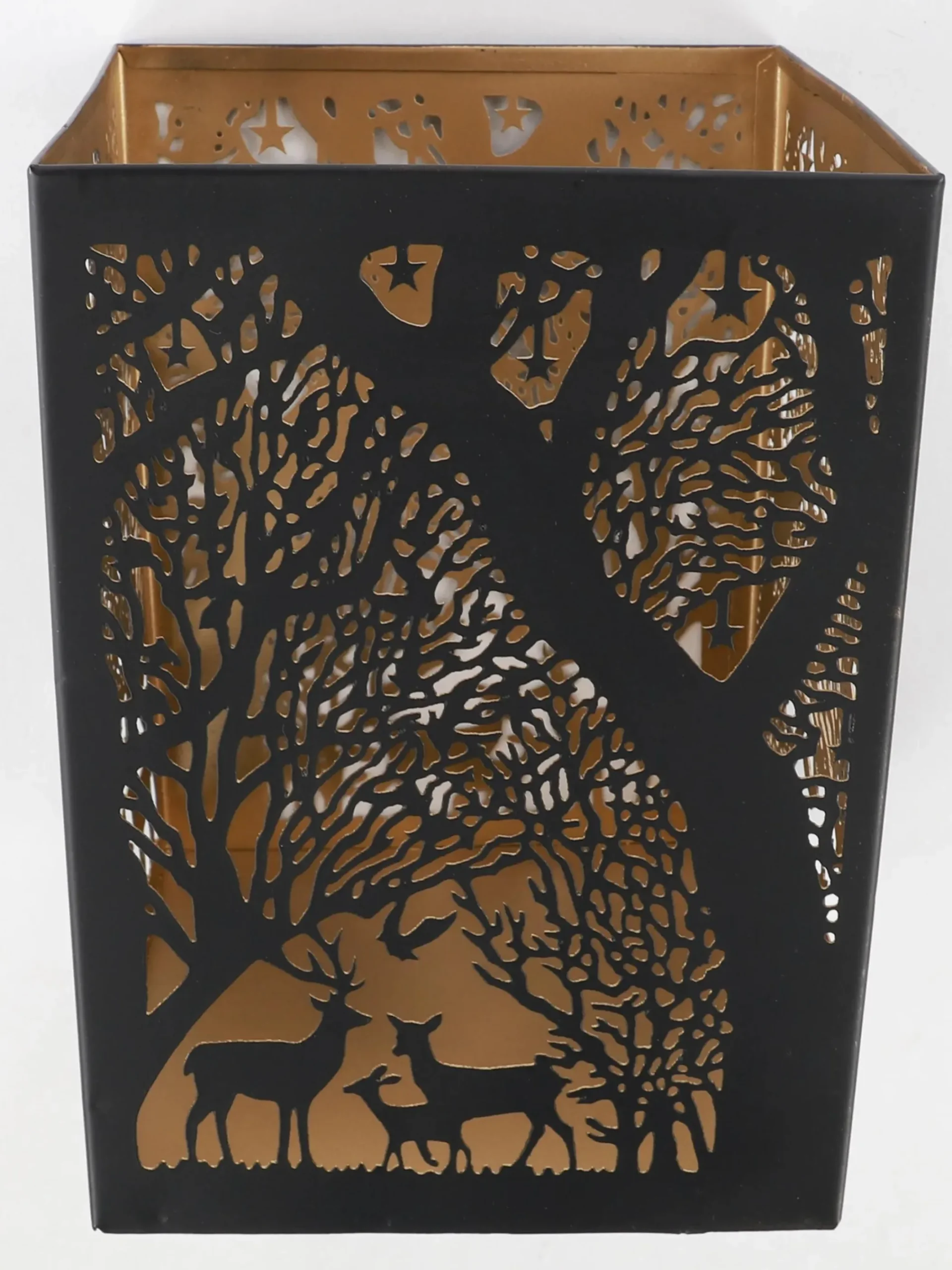 Dream House Metall Laterne mit Motiv 14x14x20cm