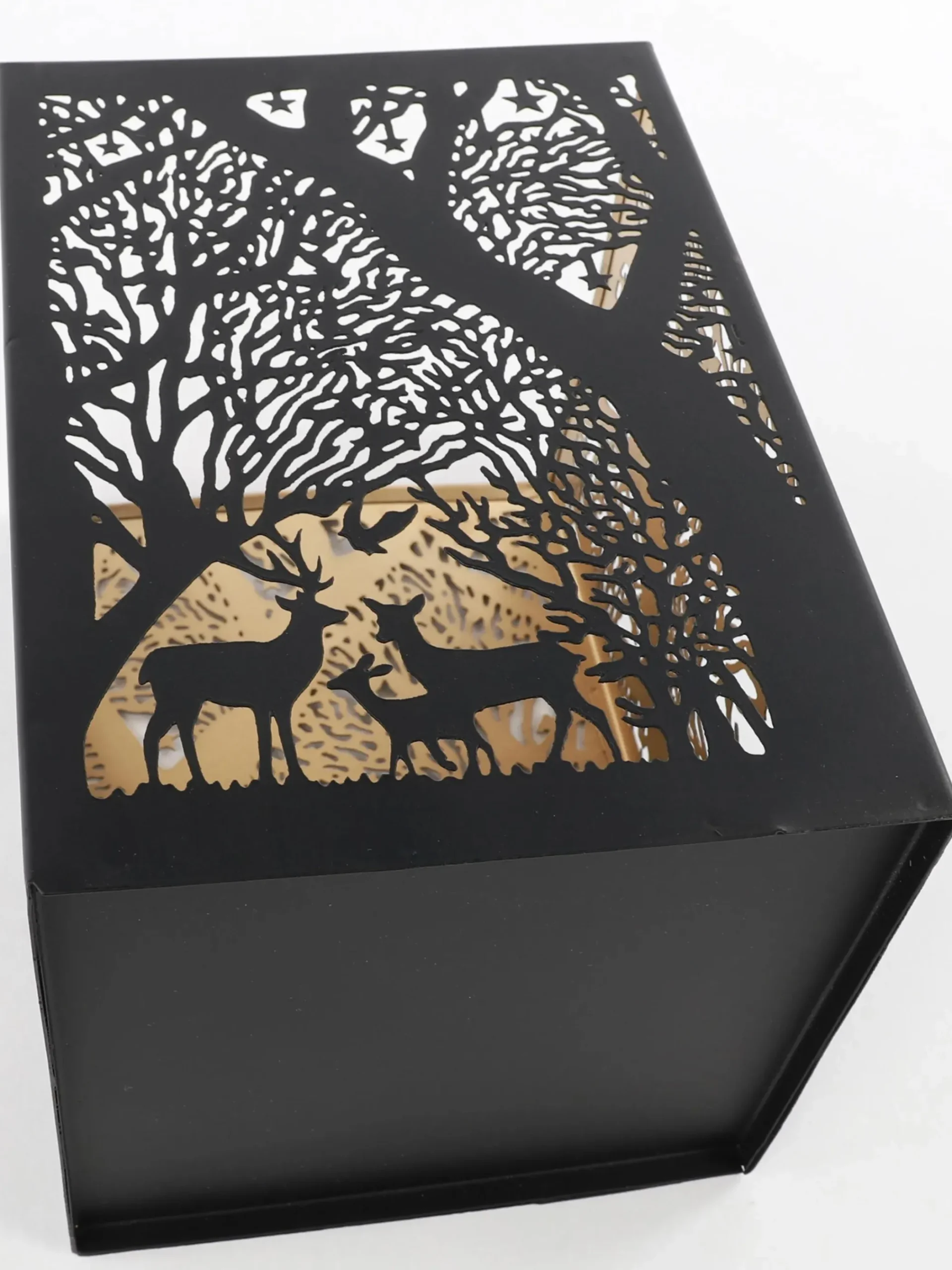 Dream House Metall Laterne mit Motiv 14x14x20cm