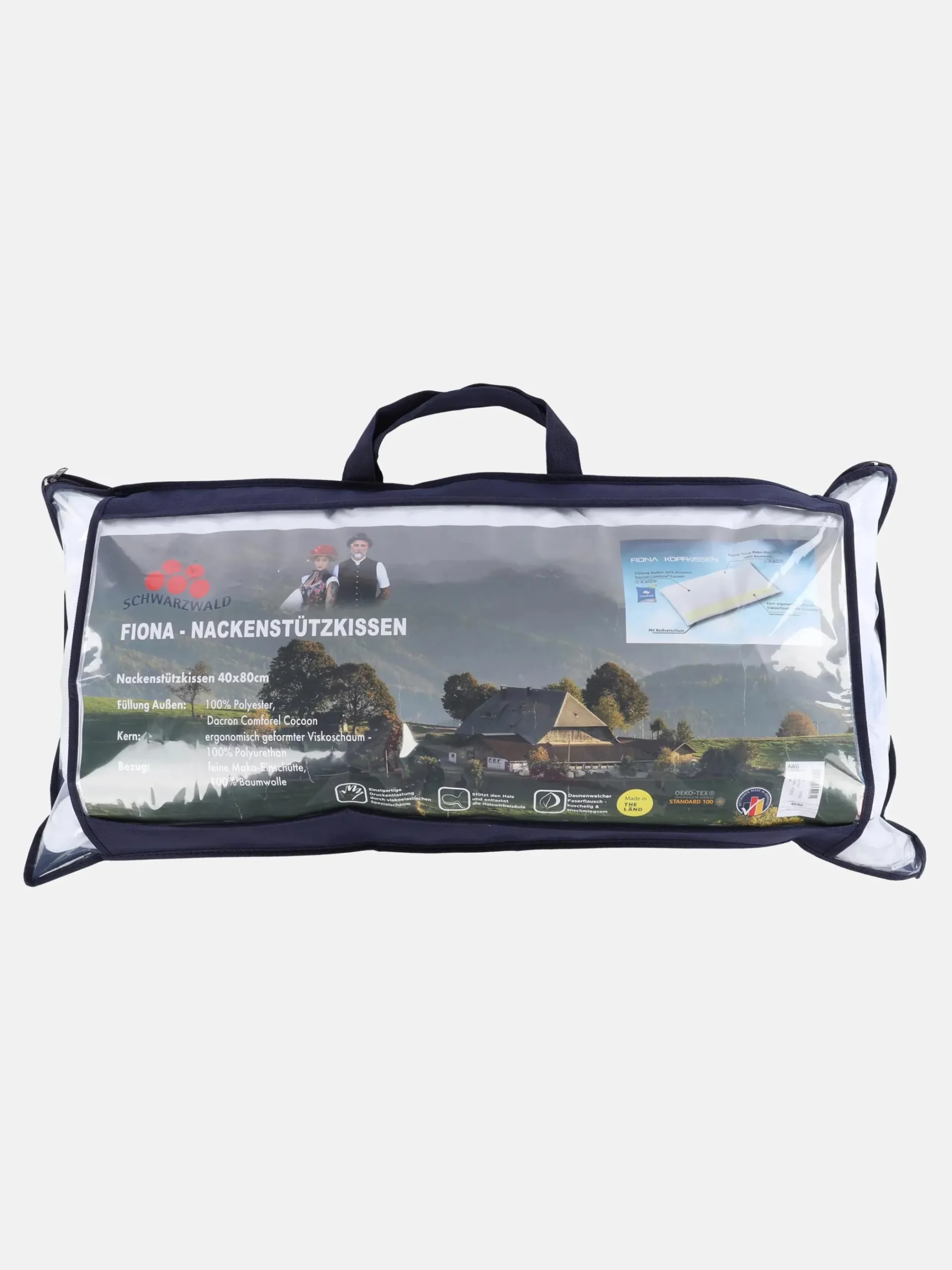 Schwarzwald Nackenstützkissen 40x80cm