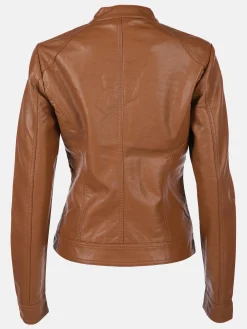 Damen Only BANDIT PU BIKER NOOS Lederimitatjacke