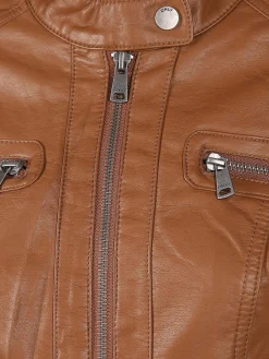 Damen Only BANDIT PU BIKER NOOS Lederimitatjacke