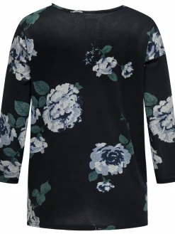 Damen Only Carmakoma CARALBA 3/4 TOP NOOS Leichtstrickpullover