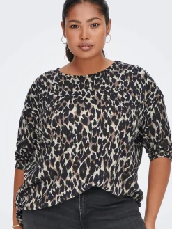 Damen Only Carmakoma CARALBA 3/4 TOP NOOS Leichtstrickpullover