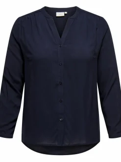 Damen Only Carmakoma CARANITA LS SHIRT Bluse