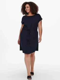 Damen Only Carmakoma CARAPRIL SS KNEE DRESS Kleid