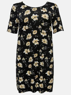 Damen Only Carmakoma CARBANDANA S/S DRESS Blumenkleid