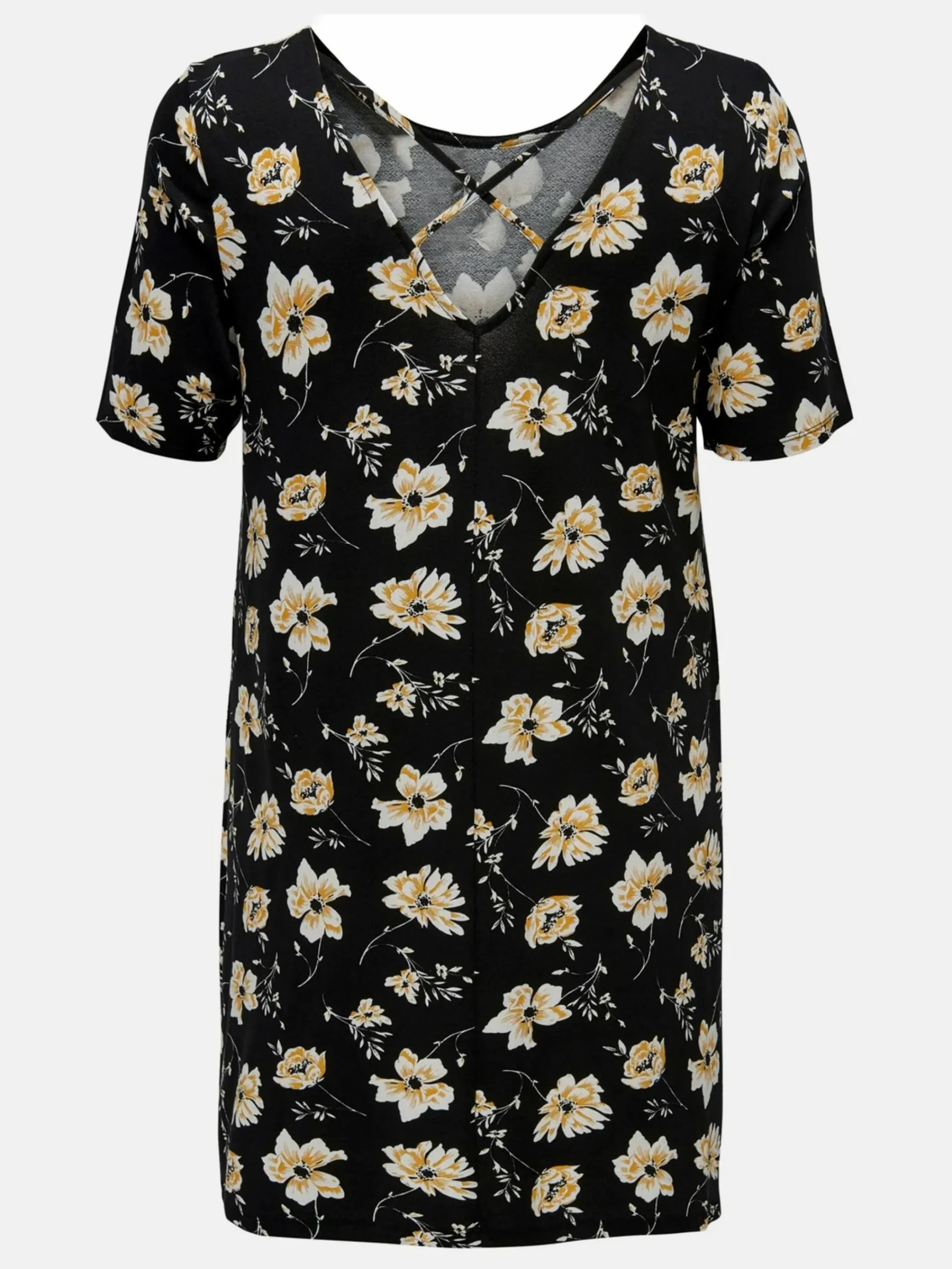 Damen Only Carmakoma CARBANDANA S/S DRESS Blumenkleid